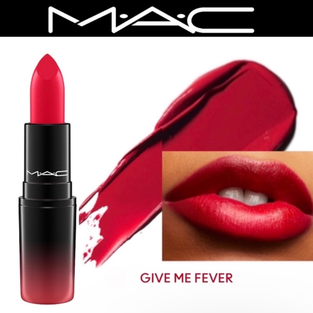 💄 MAC Love Me Lipstick in Give Me Fever - DISCONTINUED